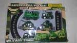 lot 721 image: Battery Operated Military Train with Rails