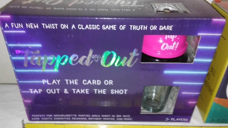 lot 905 image: Tapped Out  and Turnt Up Trivia Drinking Game
