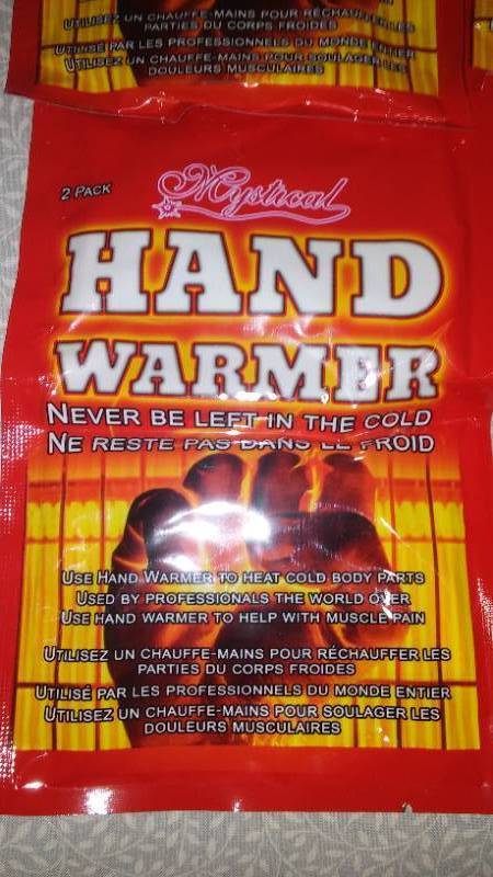 lot 120H image: Hand Warmers - 4 packs.
