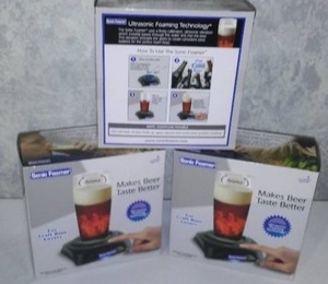 lot 1 image: California Creations Ultrasonic Beer Foamer (3)