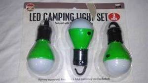 lot 3 image: LED Hanging Light Set