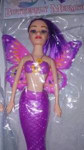 lot 10 image: Battery Operated Butterfly Mermaid Doll (4)