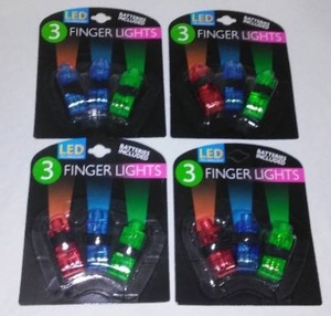 lot 14 image: LED Finger Lights (4)
