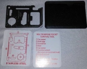 lot 52 image: Multi-Purpose Pocket Survival Tool