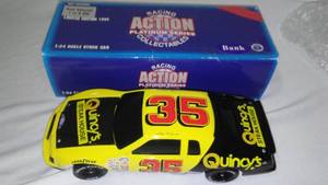 lot 31 image: NASCAR, Alan Kulwicki No. 35, Quincys Steakhouse.