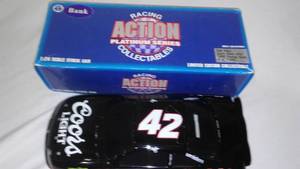 lot 33 image: NASCAR Kyle Petty No.42, Coors, 1 Of 7500 1996 Pontiac.