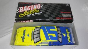 lot 36 image: NASCAR Dale Earnhardt. No.15, Wrangler