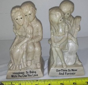 lot 62 image: Russ Berrie, Wallace Berrie 1970s Love Statues (2).