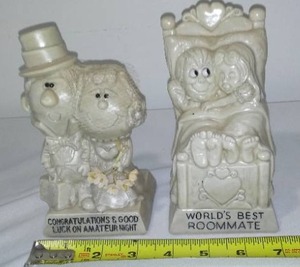 lot 63 image: Russ Berrie, Wallace Berrie 1970s Love Statues (2).