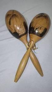 lot 93 image: Marraccas (2) Authentic, Great Sound