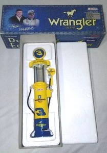 lot 116 image: NASCAR Dale Earnhardt And Richard Childress Gas Pump No. 3 Wrangler.