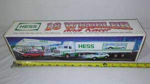 lot 126 image: Hess Toy Semi And Racer 164.