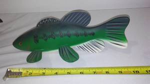 lot 135 image: Spear Fishing Decoy Mark Greenig
