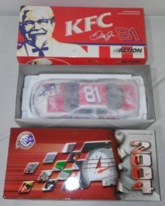 lot 162 image: NASCAR Dale Earnhardt JR. # 81, KFC, Ltd. Ed.