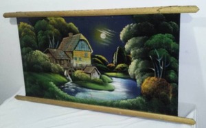 lot 189 image: Vintage Tapestry Art