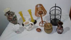 lot 236 image: Candle Holders And More Dcor.
