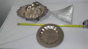 lot 238 image: Metal Serving Trays.