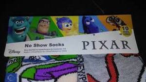 lot 347 image: Pixar Boys Socks - 10 pack.