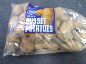 lot 18 image: 10 lb Russet Potatoes...