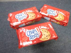 lot 37 image: 3- 13 oz Chips Ahoy...