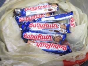 lot 55 image: 12- 1.9 oz Baby Ruth Bars...