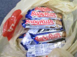 lot 72 image: 12- 1.9 oz Baby Ruth Bars...