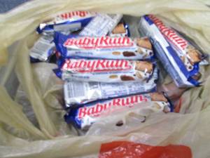 lot 95 image: 12- 1.9 oz Baby Ruth Bars...