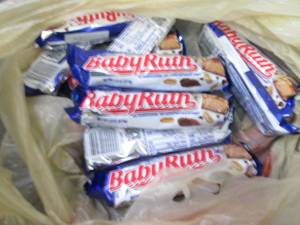 lot 96 image: 12- 1.9 oz Baby Ruth Bars...
