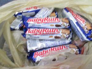 lot 97 image: 12- 1.9 oz Baby Ruth Bars...