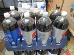 lot 106 image: 8- 2L Bottles Assorted Pepsi Produc...