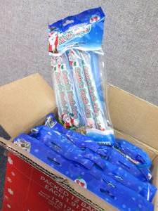 lot 116 image: Case of 12 - 1.91 oz Bags Santaa N...