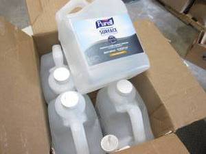 lot 164 image: 4 Gallons Purell Professional Surfa...