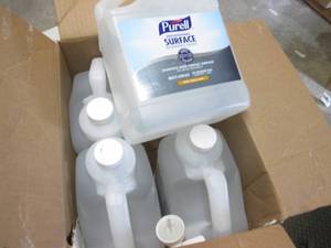 lot 166 image: 4 Gallons Purell Professional Surfa...
