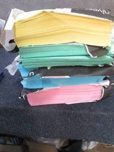 lot 190 image: 4- Open Reams Universal Pastel Colo...