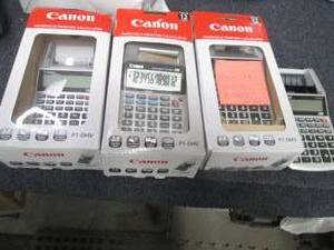 lot 193 image: 4 Canon Palm Printer P1-DH V Printi...
