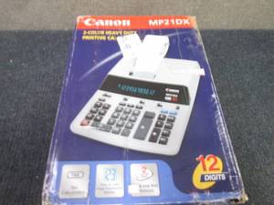 lot 205 image: Canon CNMMP21DX Color Printing Calc...