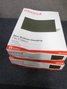 lot 214 image: 2- 25 ct Universal Box Bottom Legal...