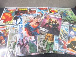 lot 242 image: 15 Justice League Comic Books...