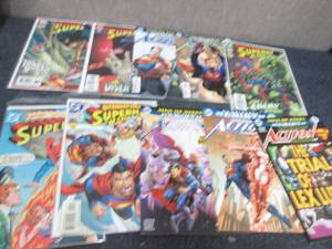 lot 245 image: 10 Superman Comic Books...