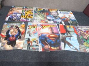 lot 271 image: 10 Superman Comic Books...