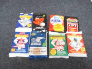 lot 257 image: 8 Assorted Baseball Packs...