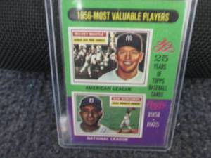 lot 284 image: 1975 Topps- 1956 MVPs...