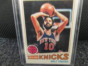 lot 294 image: Walt Frazier Card...