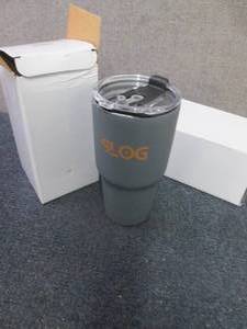 lot 321 image: 2 each Slog Coffee Mug Tumbler 30 O...