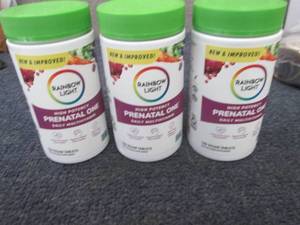 lot 351 image: 3- 150 ct Bottles Prenatal Vitamins...