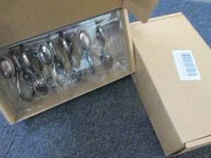 lot 400 image: 2 sets -Rubbed Bronze Shower Curtai...