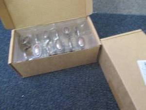 lot 401 image: 2 sets -Rubbed Bronze Shower Curtai...