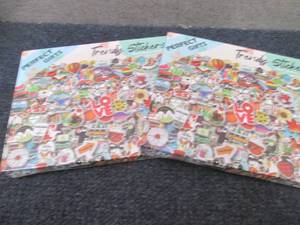 lot 404 image: 2- 100 ct Sticker Packs...