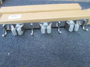 lot 417 image: 2- 3 Place MopBroom Hangers, Soap ...