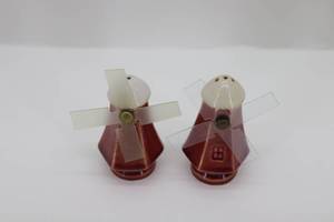 Rosemeade Windmill Salt & Pepper Shakers